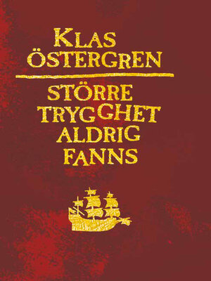 cover image of Större trygghet aldrig fanns